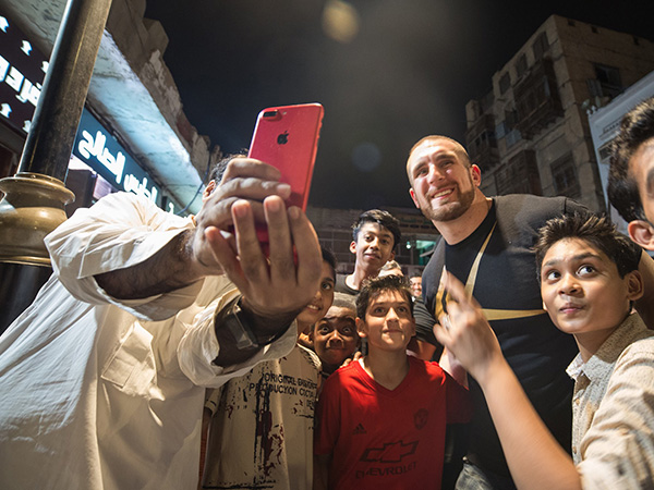 جدة التاريخيّة ترحّب بنجوم WWE